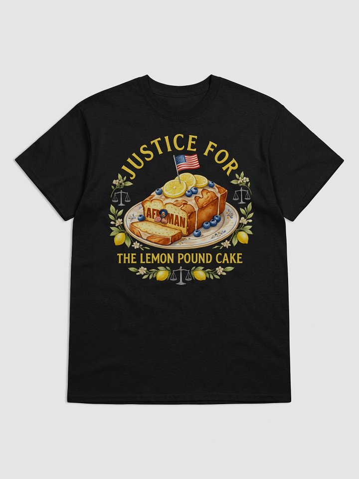 Aesthetic Justice For The Lemon Pound Cake Floral Meme Tee product image (2)