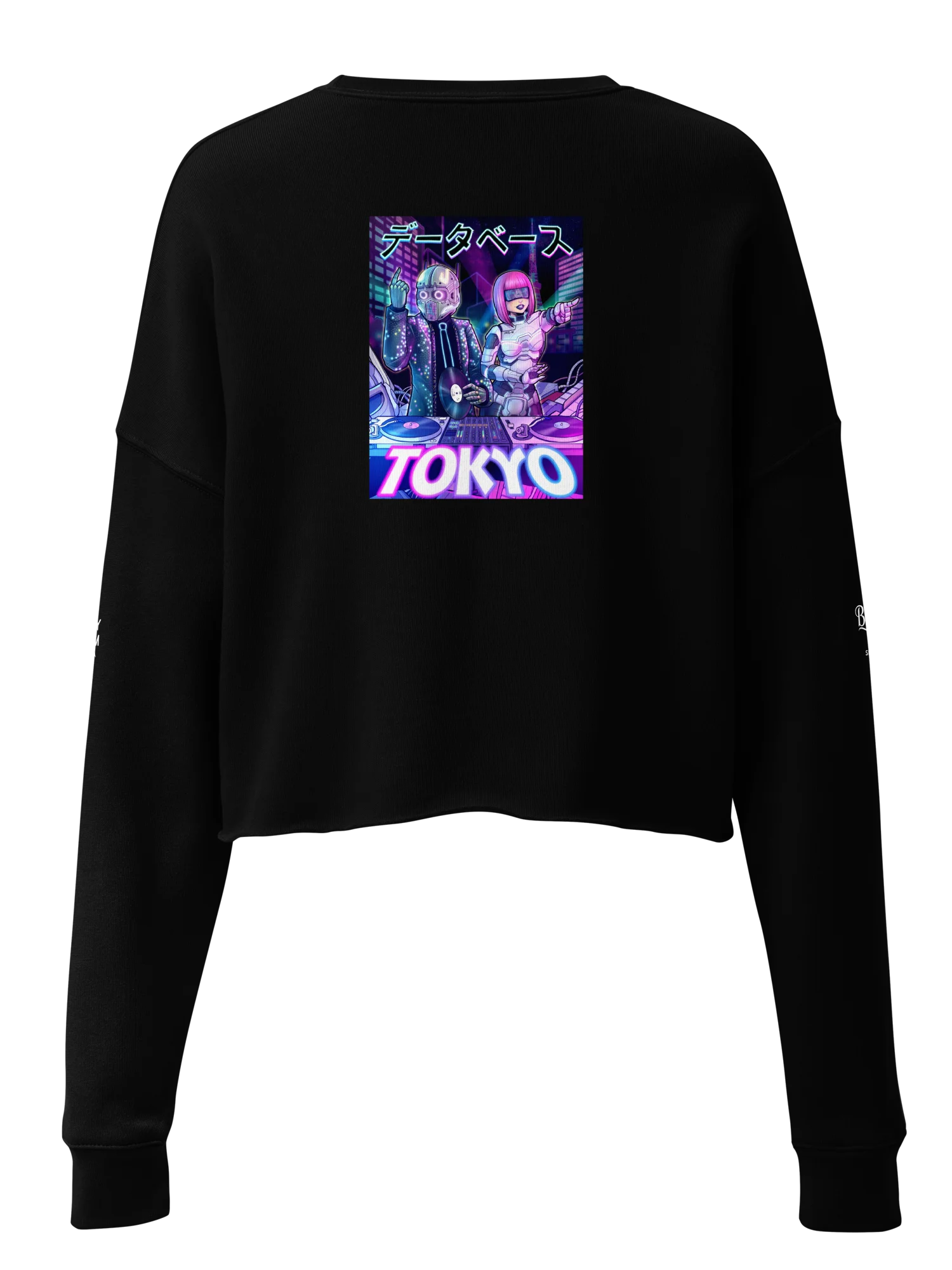 DataBaes TOKYO Crop Sweatshirt product image (1)