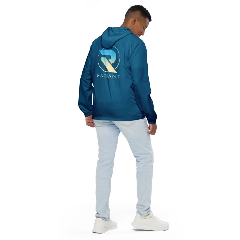 A Radiant Windbreaker Jacket (Blue) product image (12)