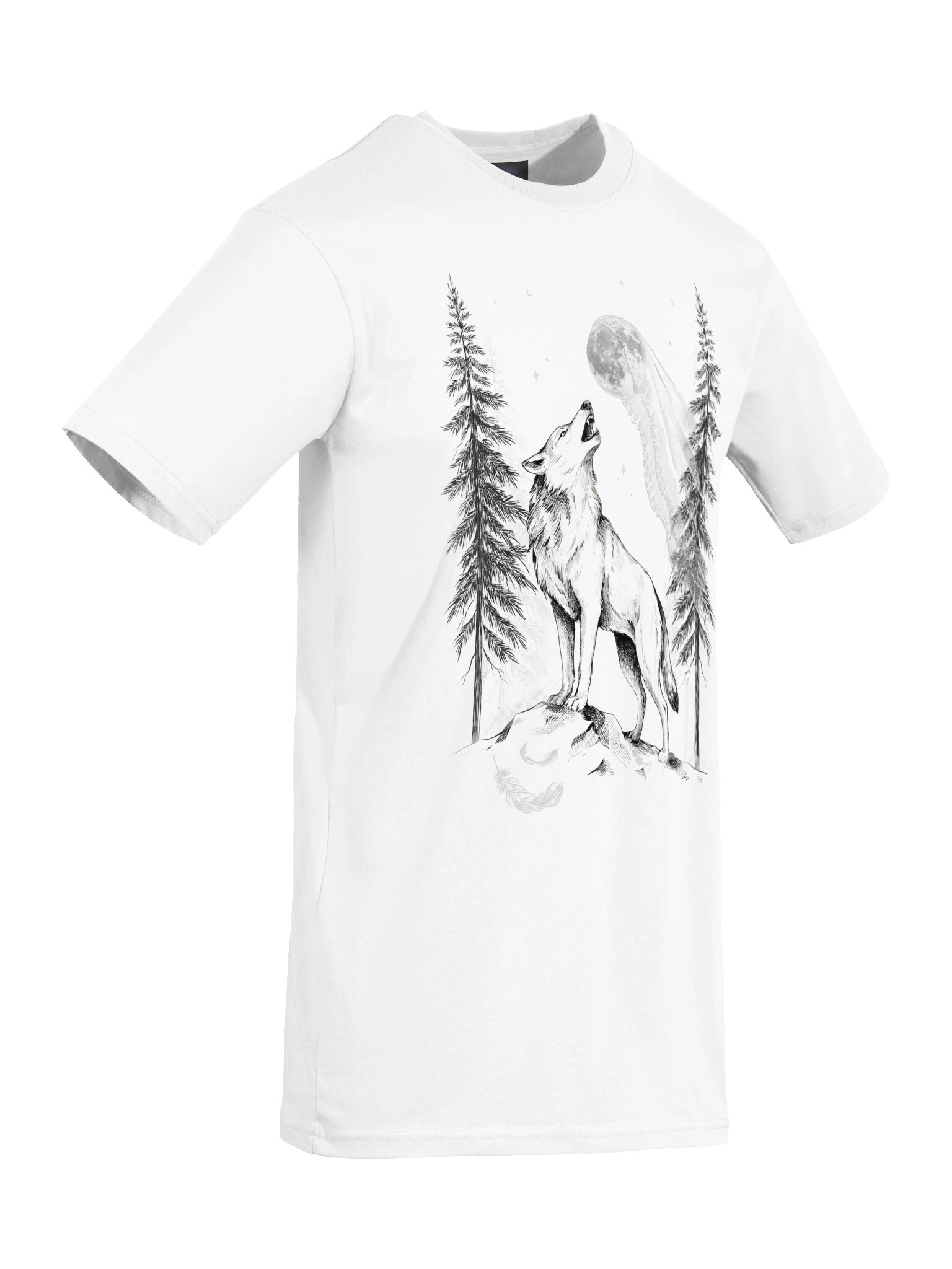 The Nocturnal Howl // Veiled Moon Heavyweight Tee product image (8)
