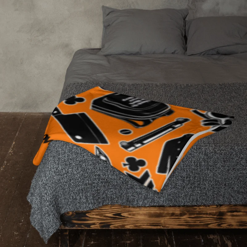 Ghosts On The Block Never Sleep Throw (Black October) product image (2)
