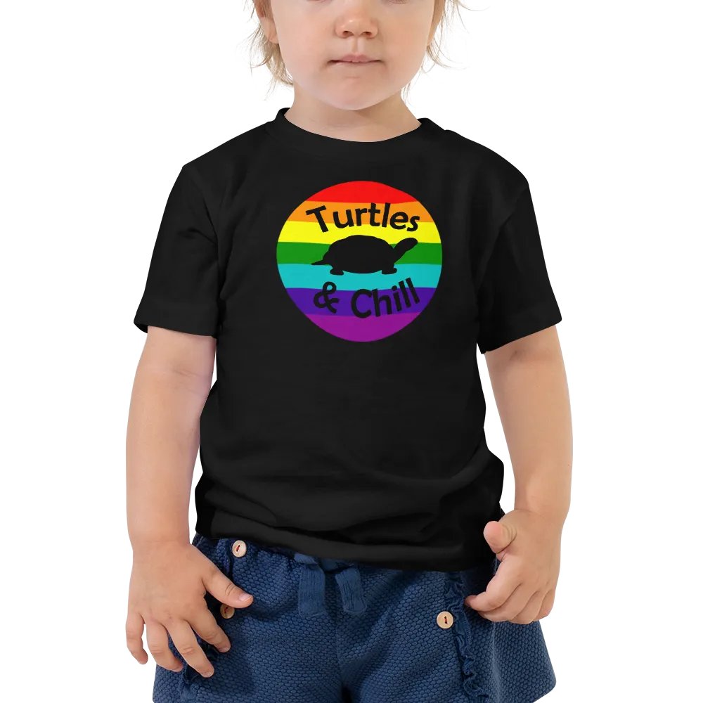 Turtle Pride Toddler Tee product image (1)