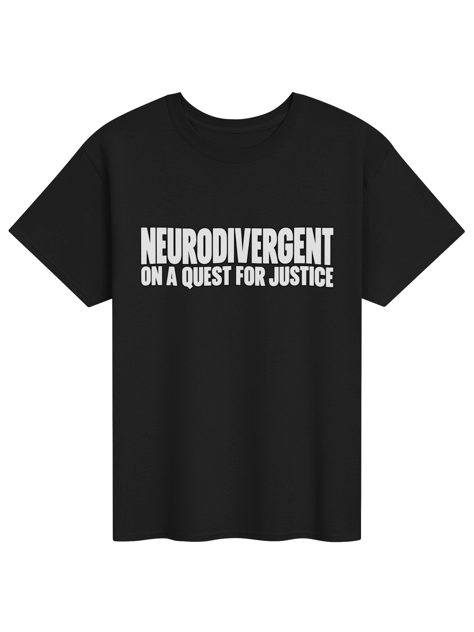 Neurodivergent On A quest for justice Tshirt product image (1)