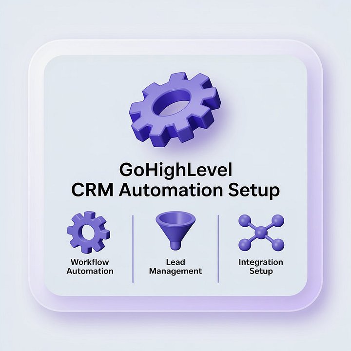 GoHighLevel CRM Automation Setup product image (1)