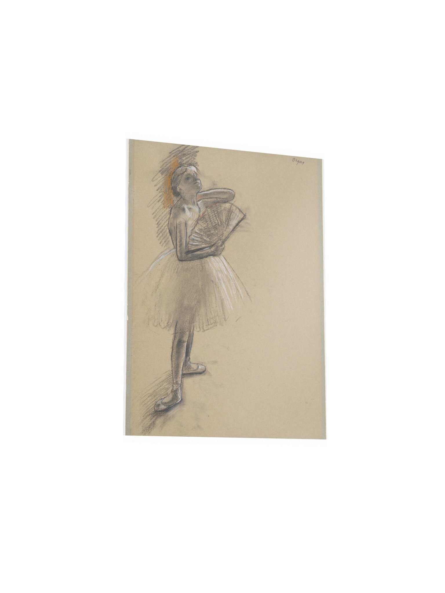Degas, Dancer with a Fan — Fine-Art Poster product image (4)