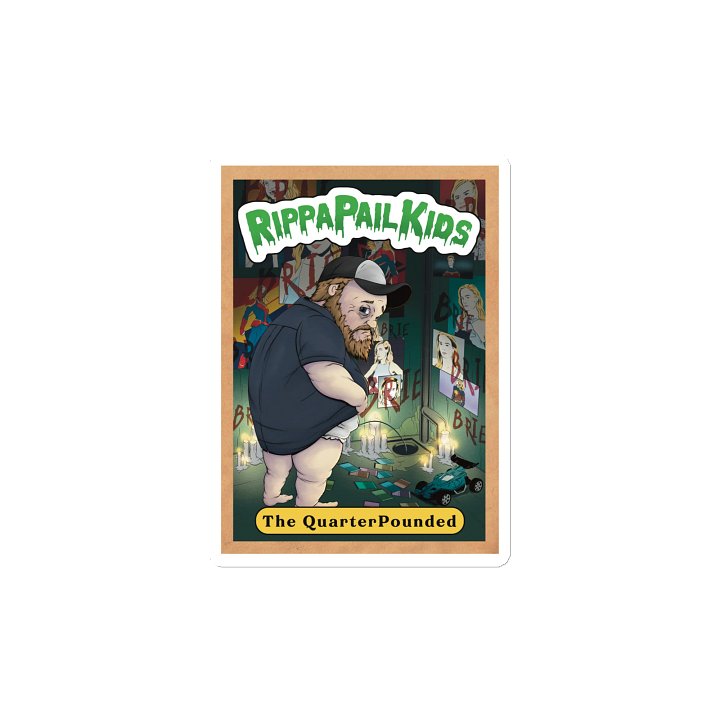 RippaPail Kids The QuarterPounded Magnet product image (2)