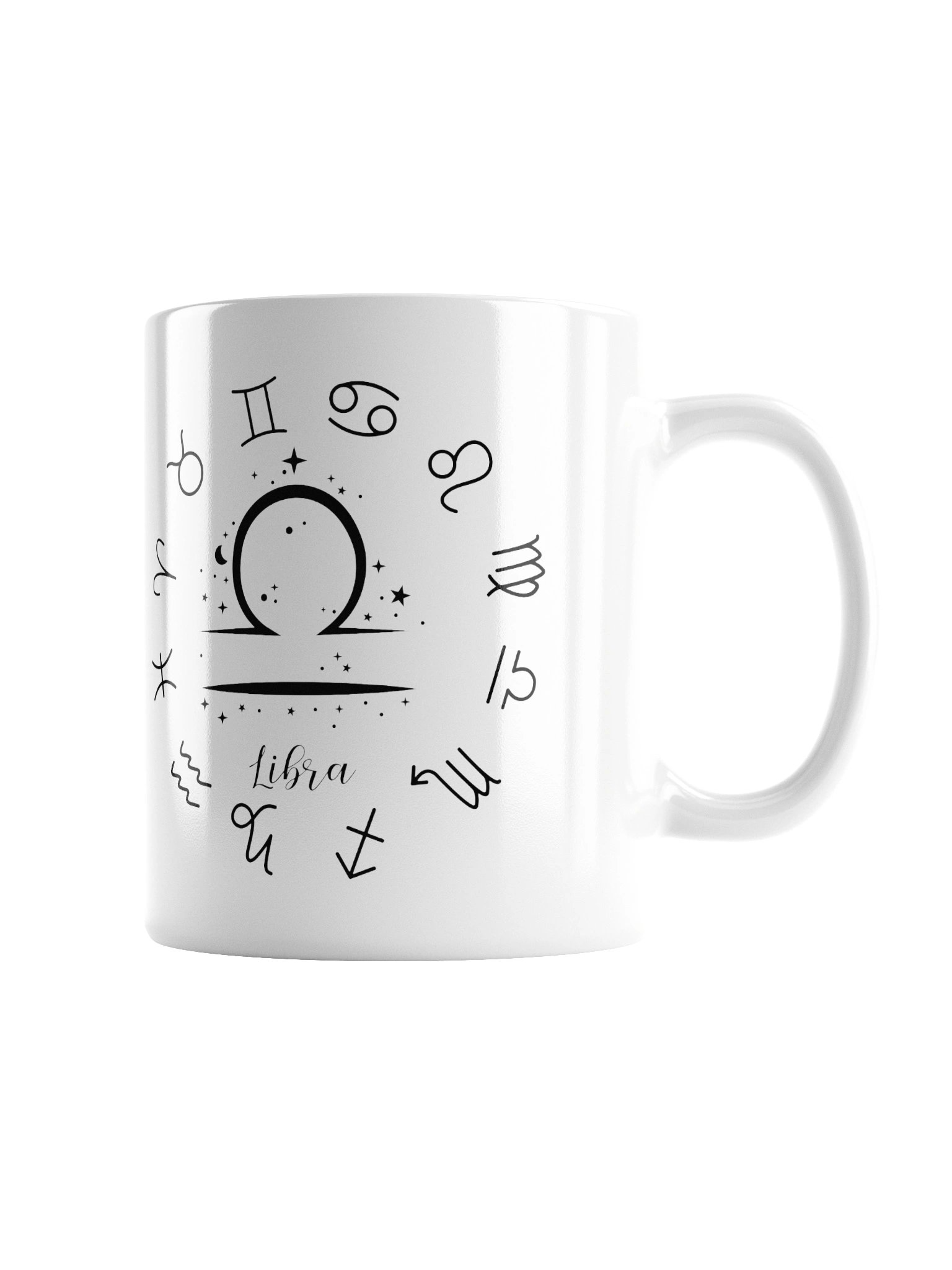 Libra Zodiac Mug | Charming & Balanced Astrology Coffee Mug | Libra Gift product image (3)