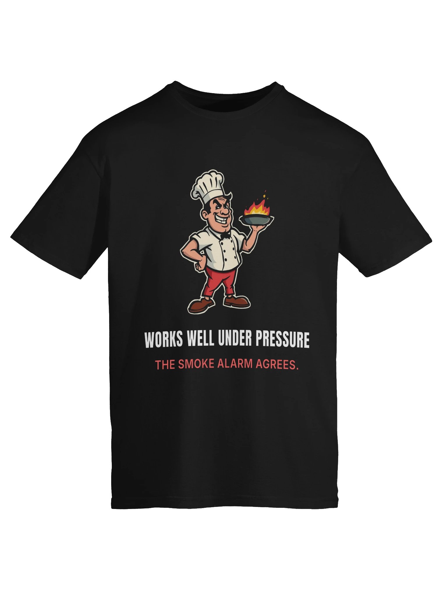 Funny Line Cook Shirt – Works Well Under Pressure product image (5)