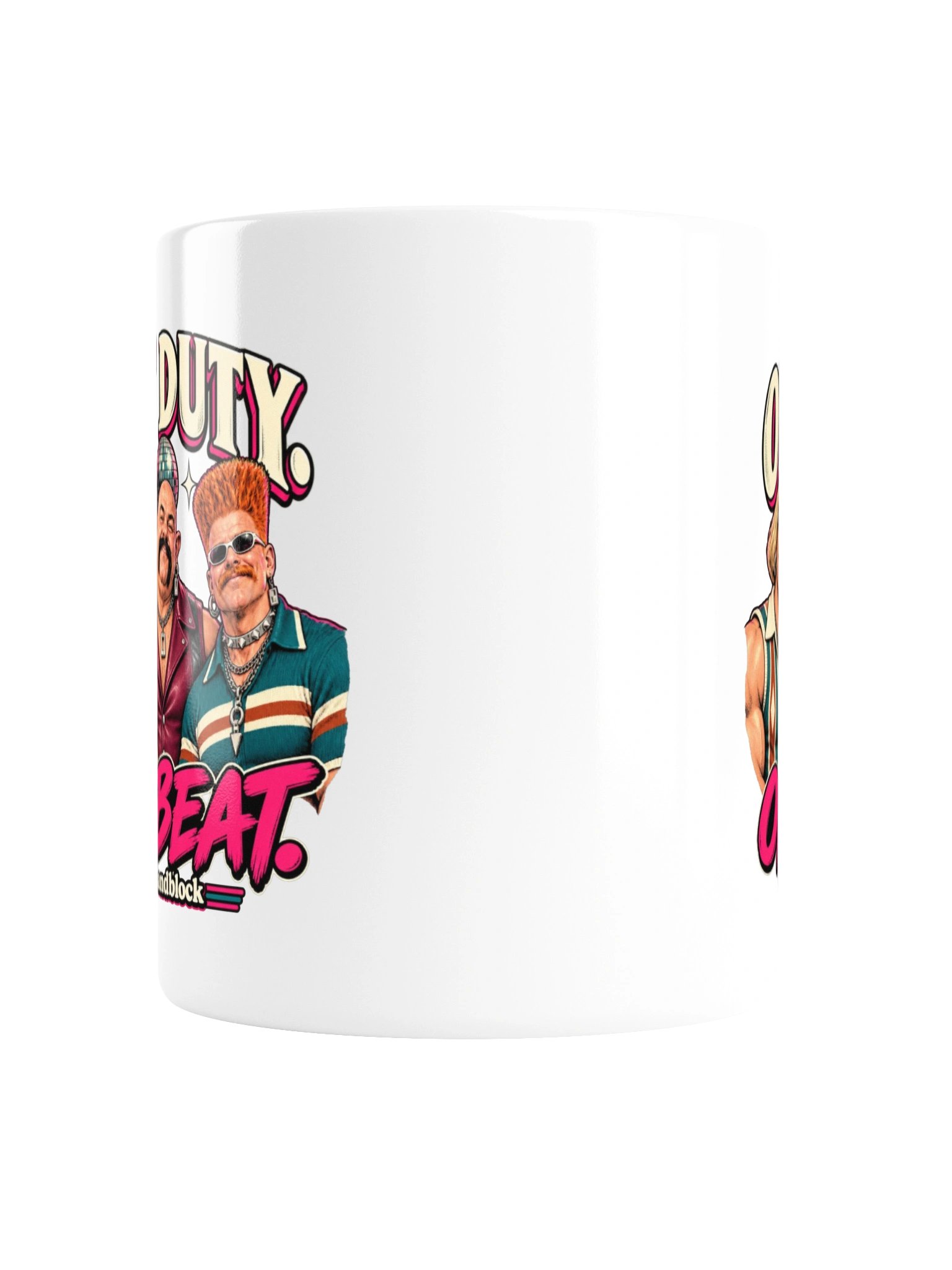 Off Duty / On Beat Mug product image (2)