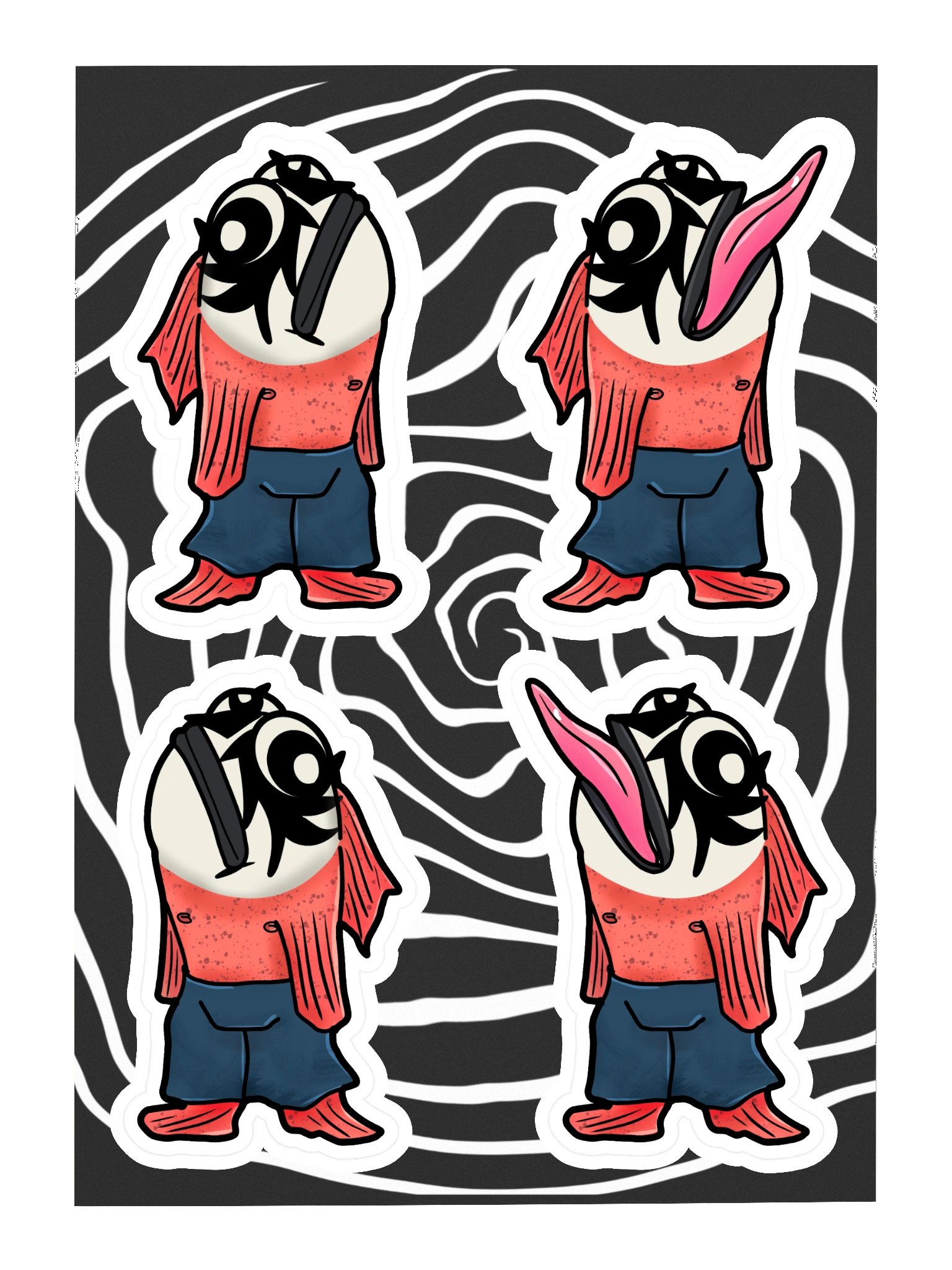 PUPPET STICKER | jean salmons product image (3)