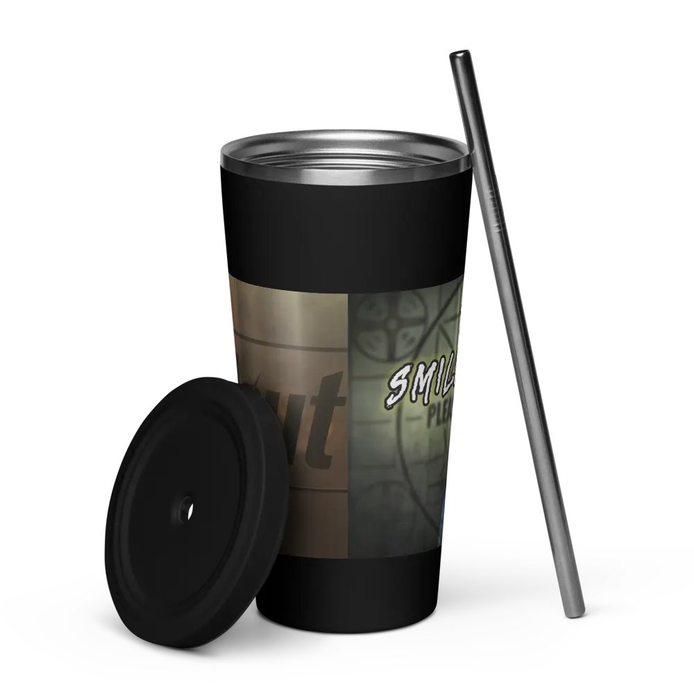 Smiling Man 76 Insulated Tumbler product image (5)
