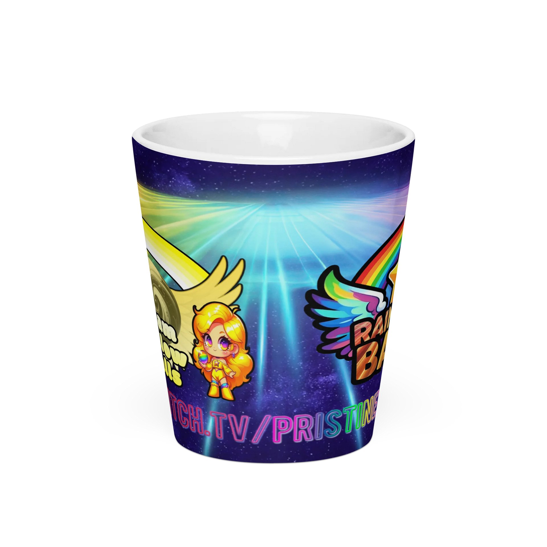 Team Yellow Balls Latte Mug product image (2)