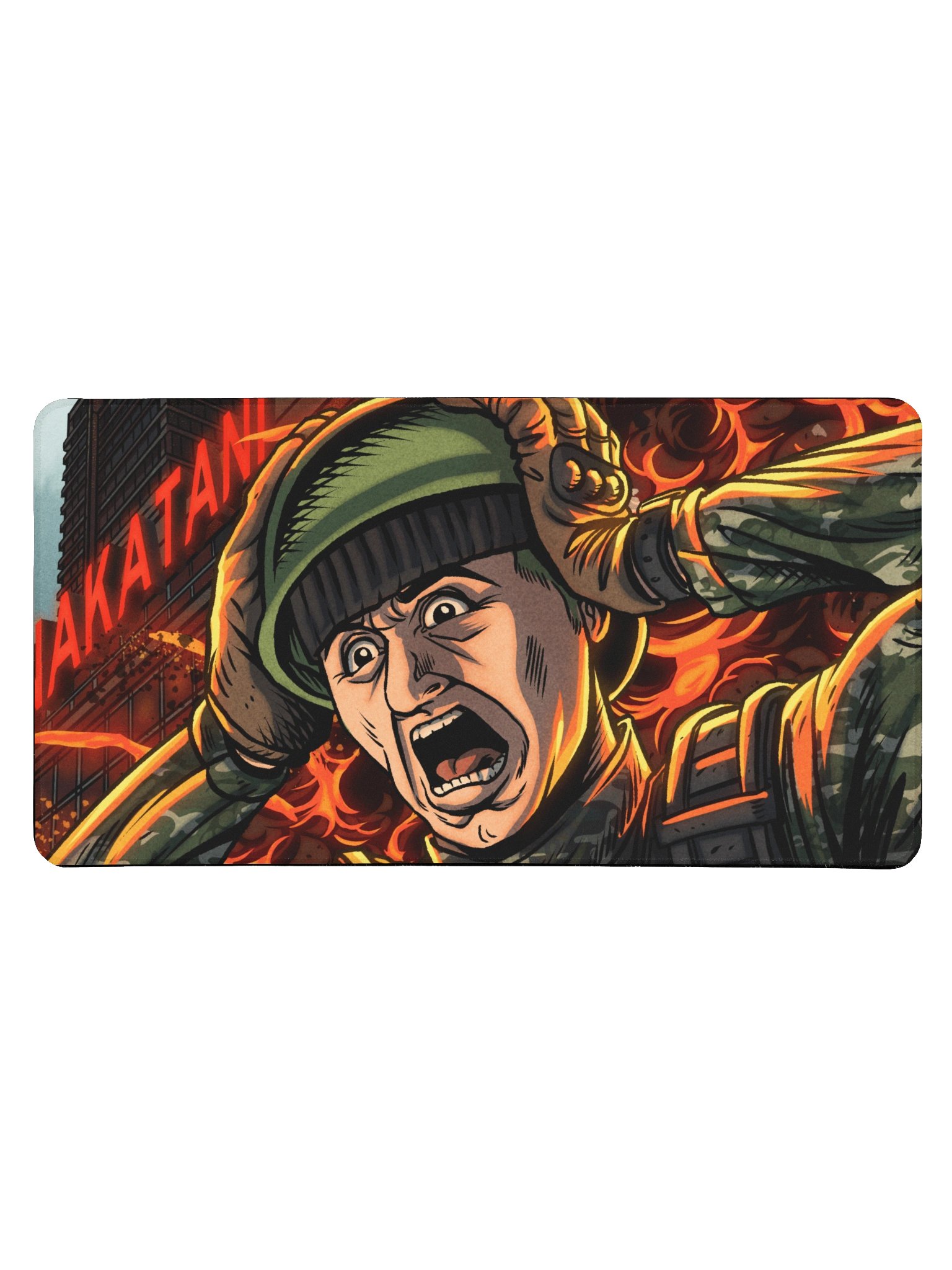 'Ground Zero' Desk Mat (15.5" x 31.5") product image (1)
