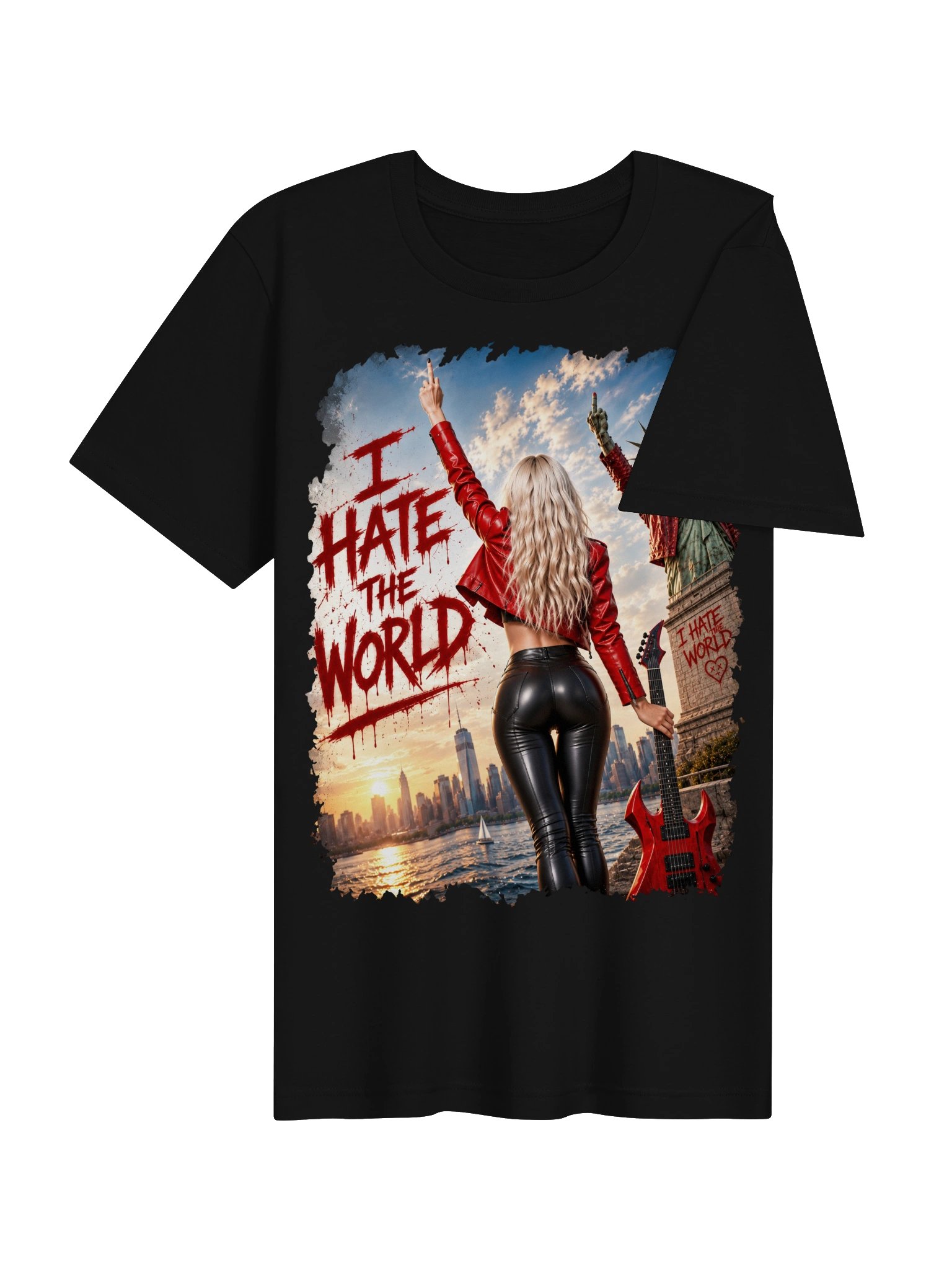 Aurora Luna Winterstar - I Hate The World - T-SHIRT product image (26)