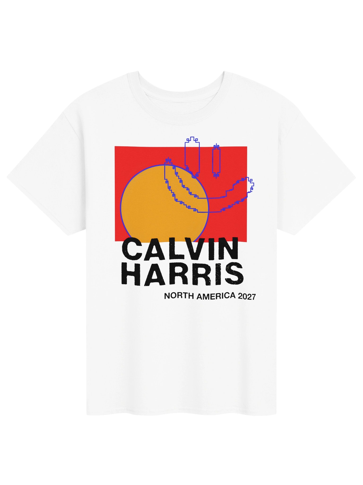 Calvin Harris North America 2027 Tshirt product image (1)