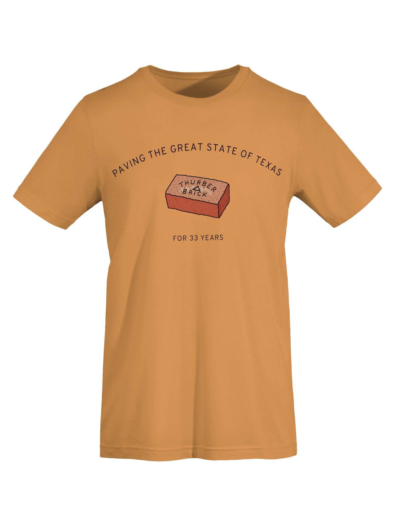 Thurber Brick Texas T-Shirt – Historic Red Brick product image (5)