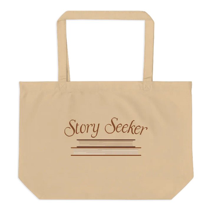 Story Seeker Bookshelf Wide Tote product image (1)