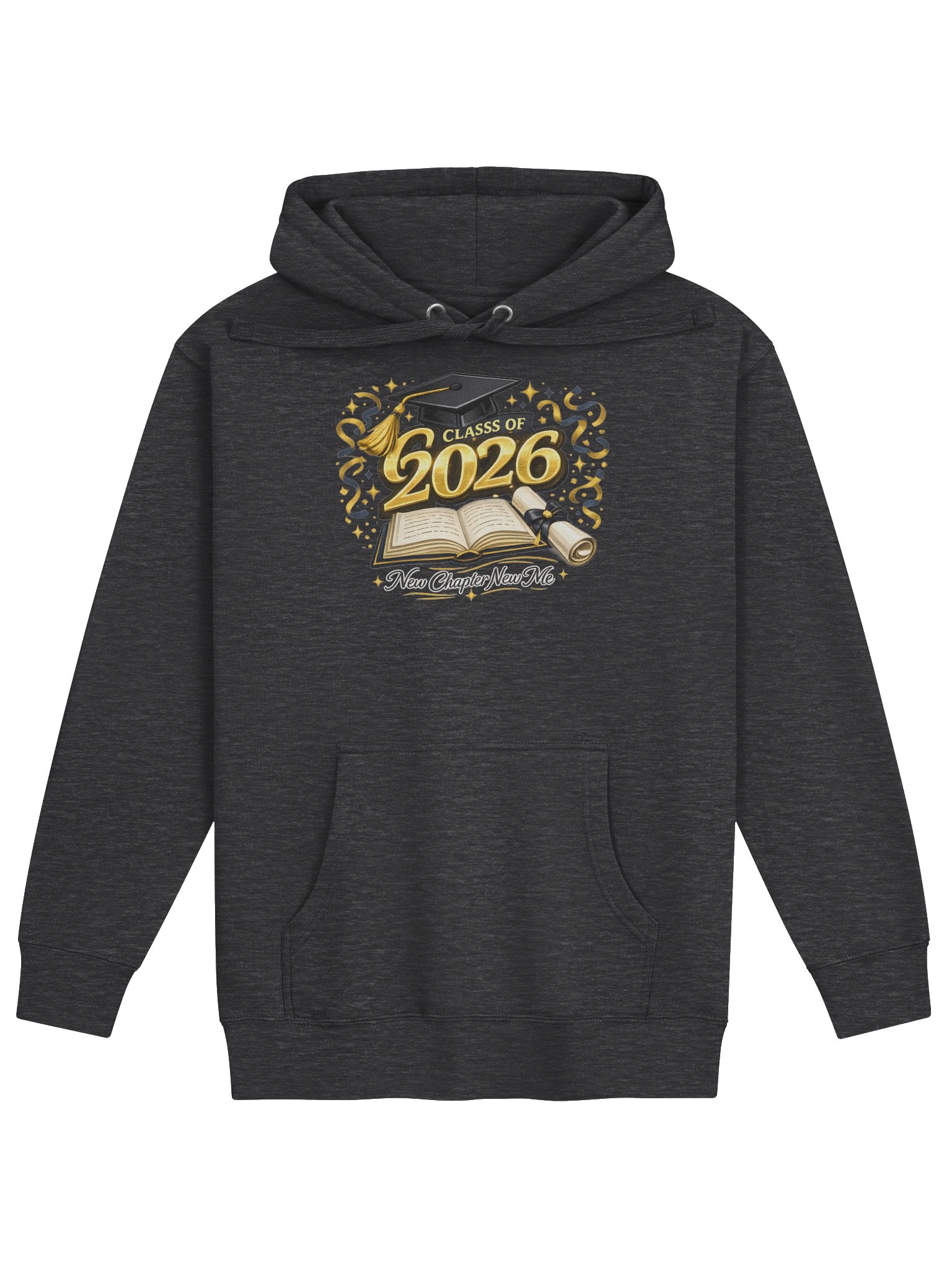 Class of 2026 New Chapter New Me — Women's Graduation Hoodie product image (49)
