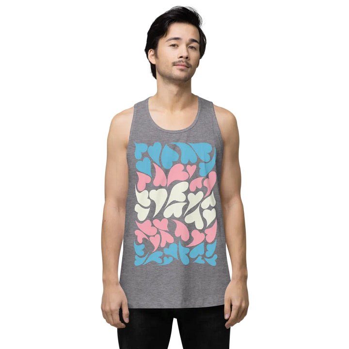 Nestled PRIDE Transgender Tank Top product image (4)