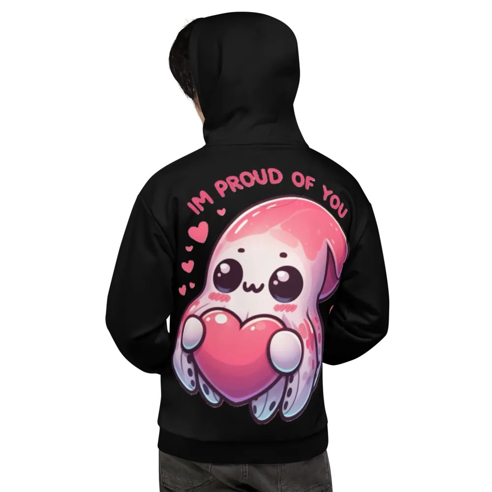Squidz LOVING Hoodie In Black product image (9)