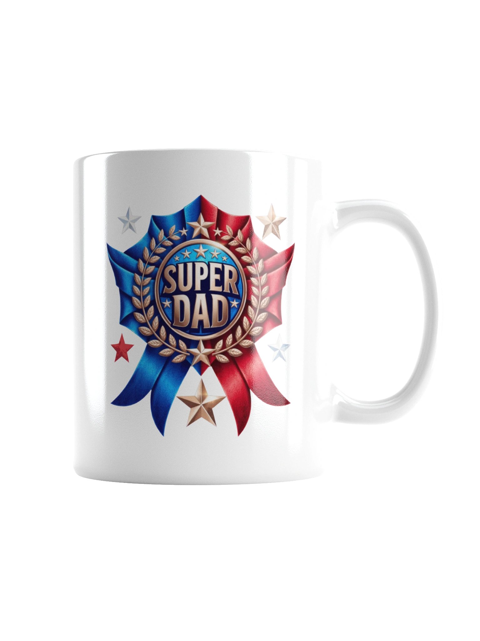 Super Dad Badge Coffee Mug product image (8)