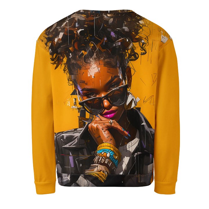 Lit Projecktz Lit Vibin' AOP Graphic Sweatshirt product image (2)