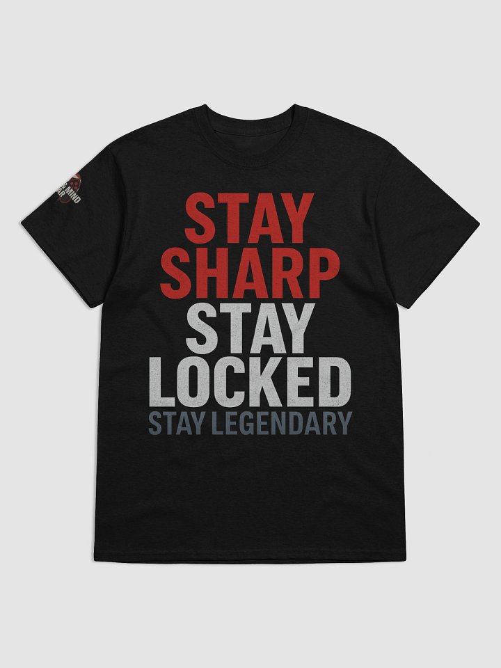 Stay Sharp Stay Locked USA T-Shirt product image (1)