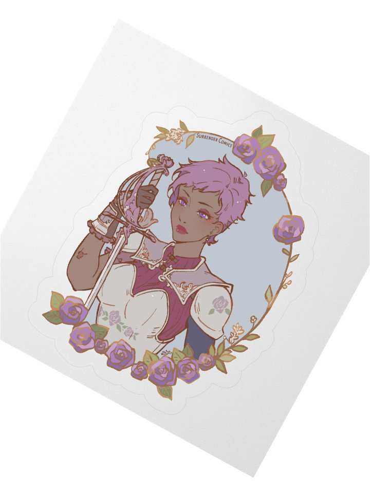 Strength of a Rose Sticker - Ransomed Wings product image (2)