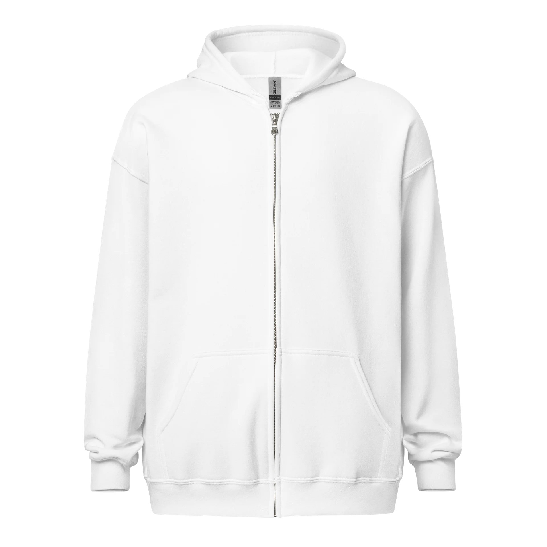 Generic Logo Zip Hoodie (Black Logo) product image (36)