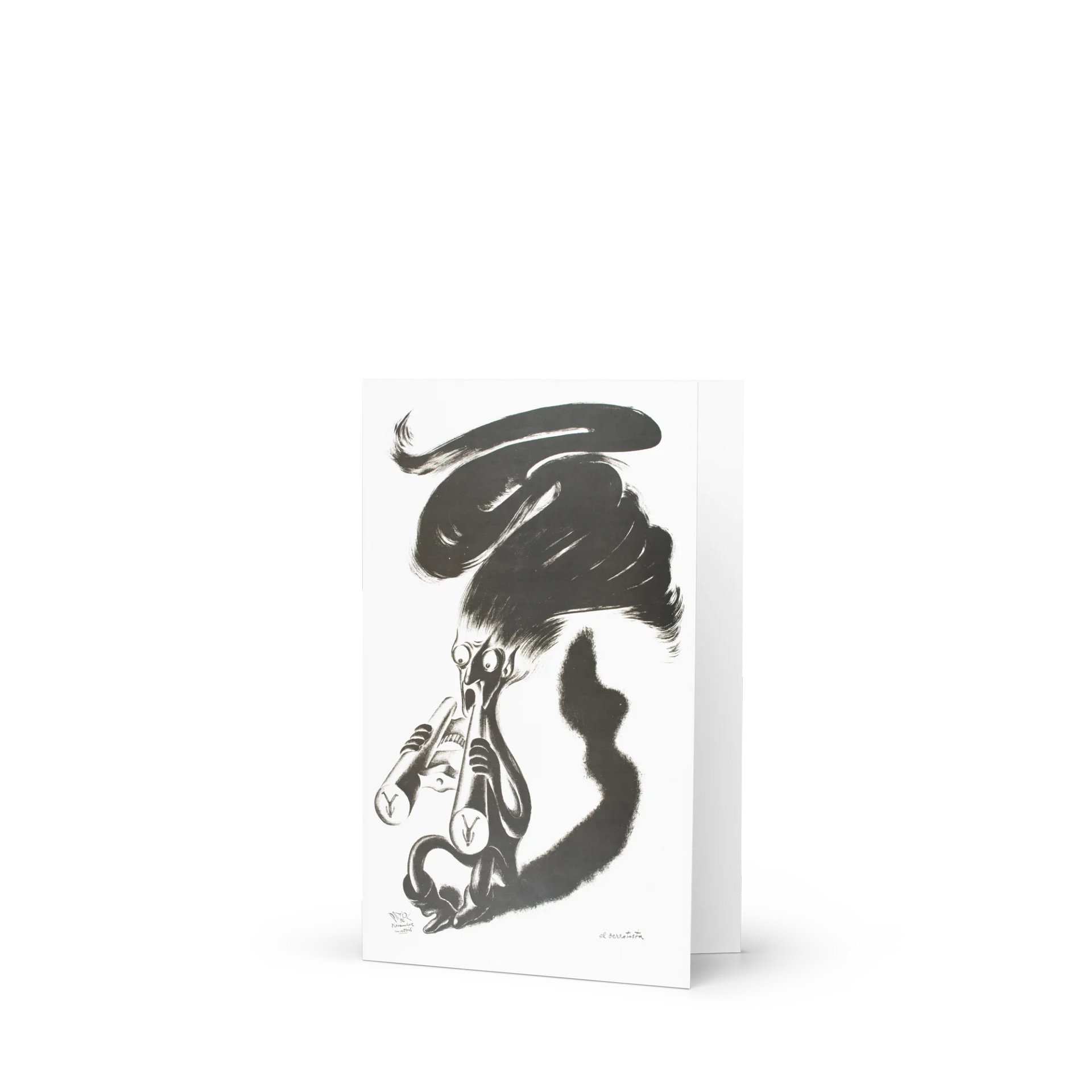The Defeatist Blank Greeting Card product image (2)