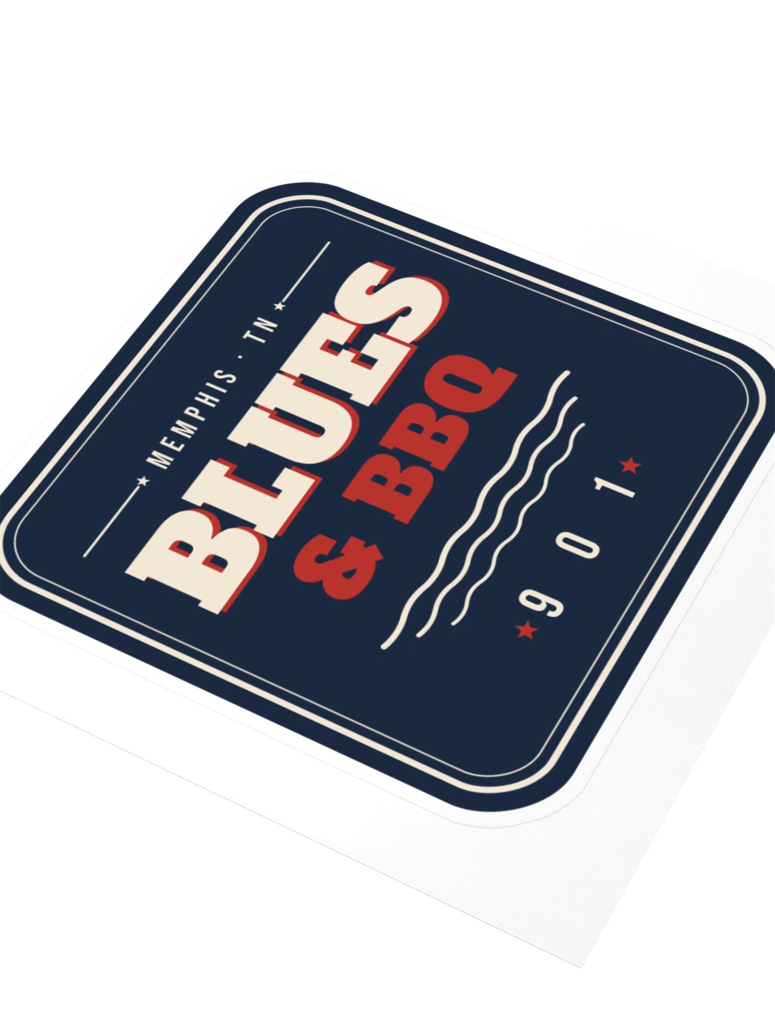 Blues and BBQ Sticker product image (3)