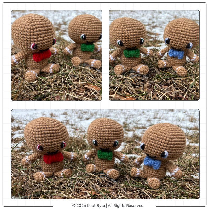 Glaze Gingerbread Amigurumi Pattern product image (3)