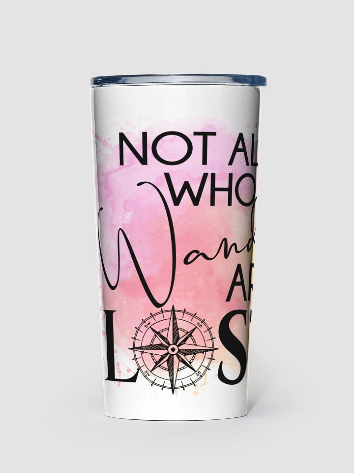 Wanderlust Stainless Steel Tumbler product image (1)