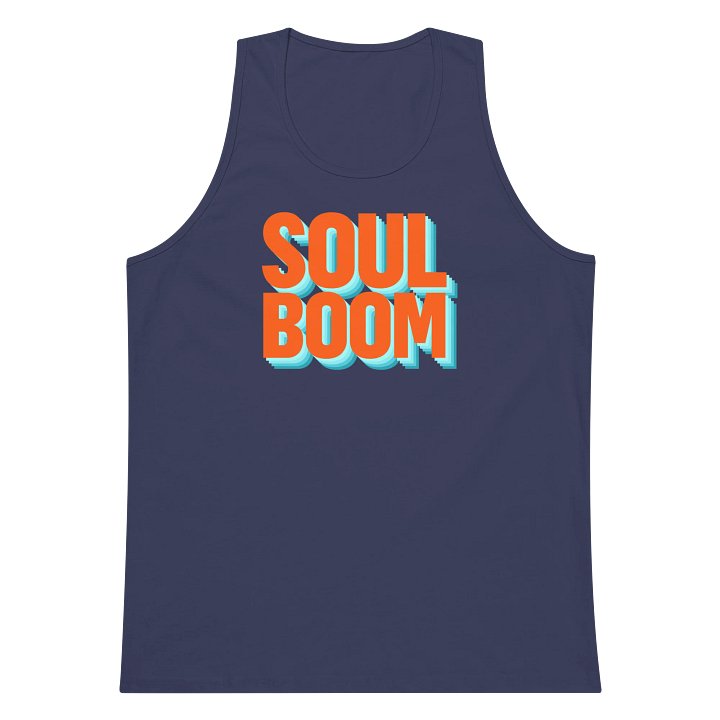 Colorful Logo Tank Top Shirt (100% Organic Cotton) product image (1)