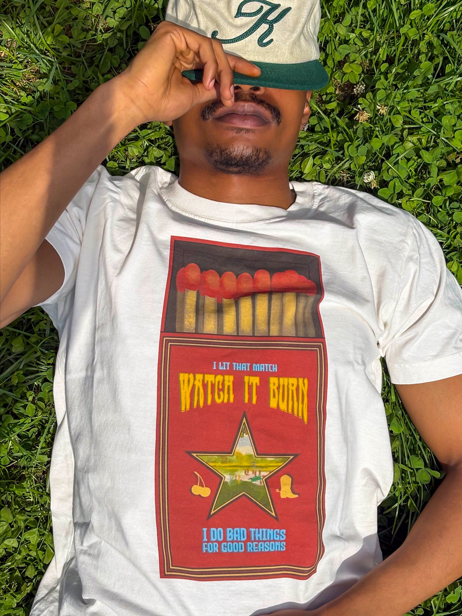 WATCH IT BURN TEE product image (2)