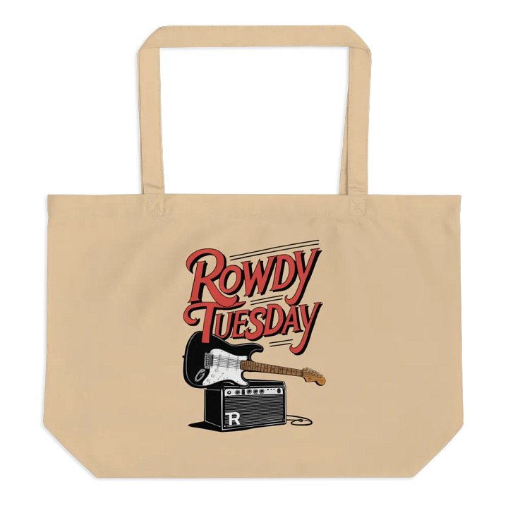 Rowdy Tuesday - Cotton Tote product image (1)