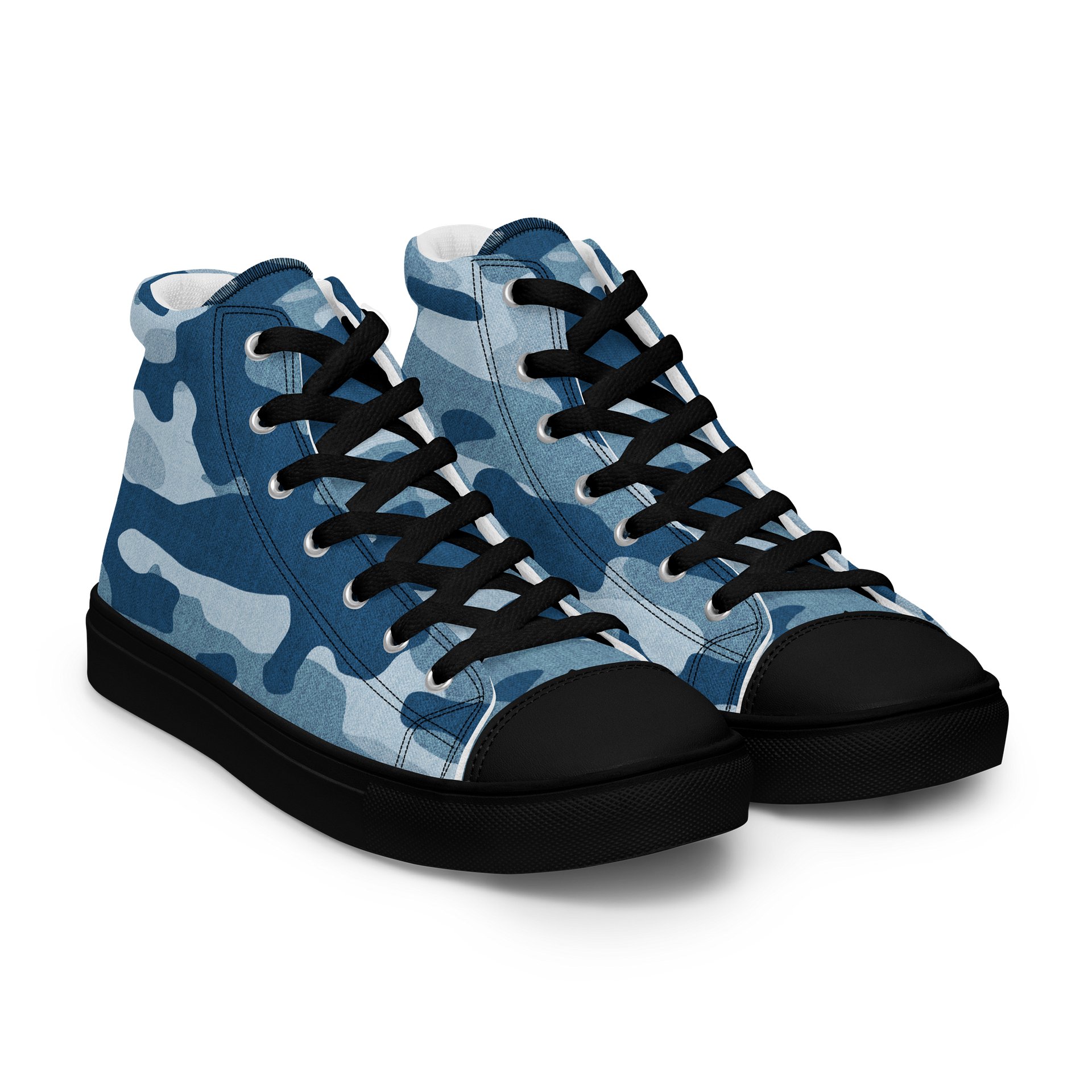 Blue Camo High Tops product image (8)