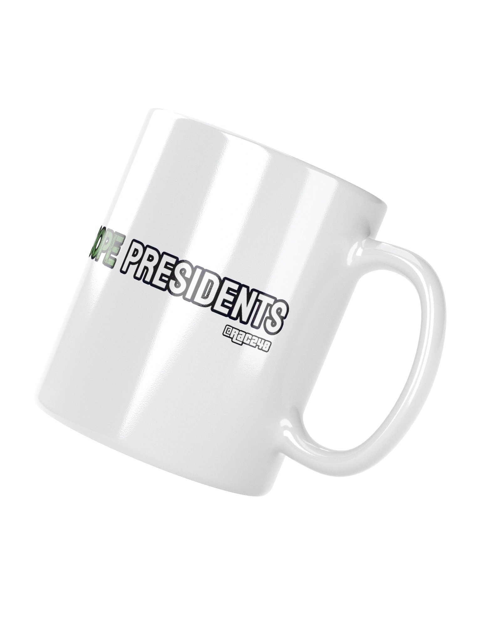 Can't Put Down The Cup Mug (White) product image (3)