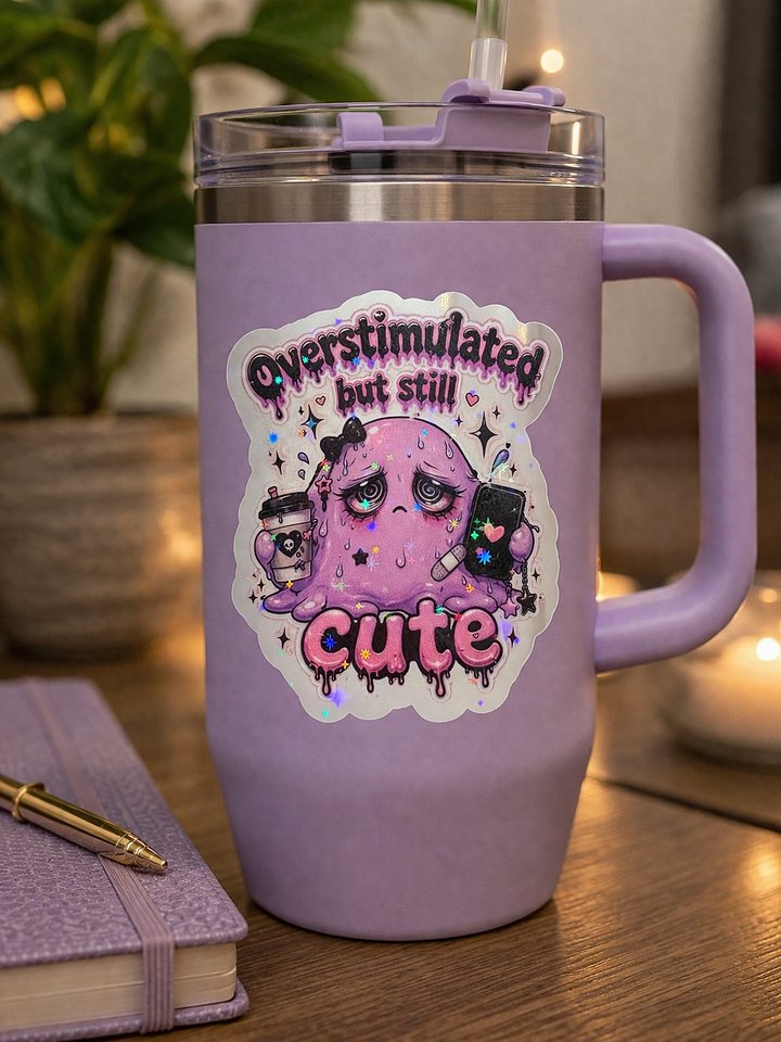 Overstimulated but still cute product image (1)