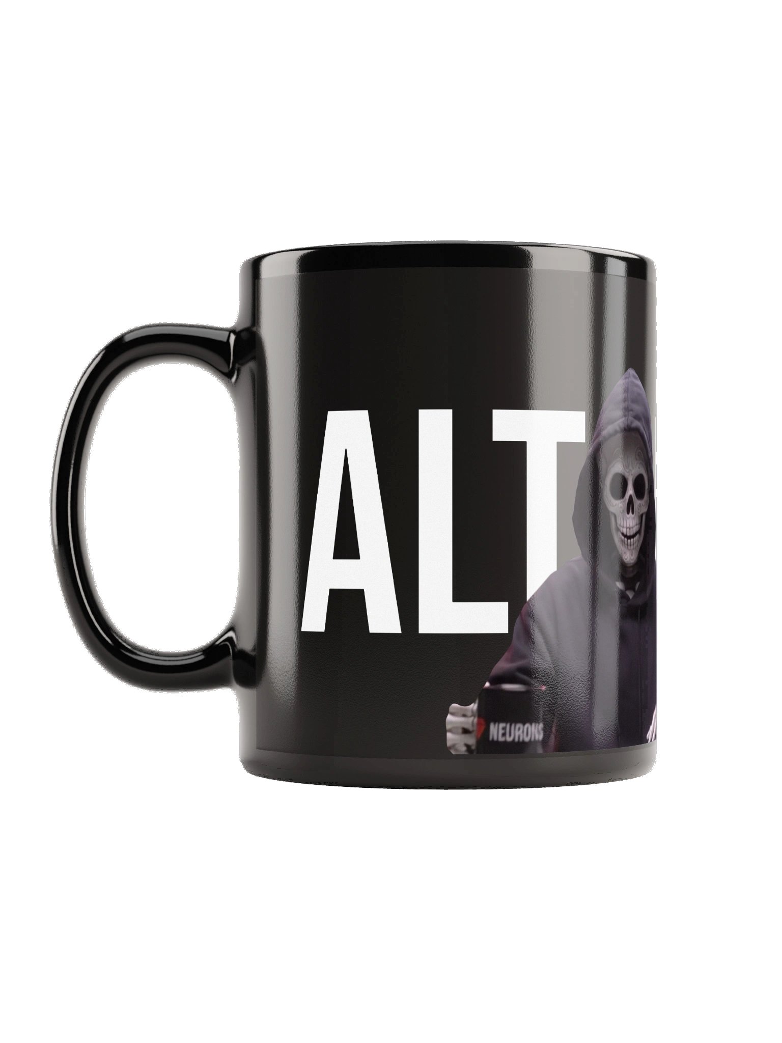 ALT PERKS SKELLY MUG (BLACK) product image (2)