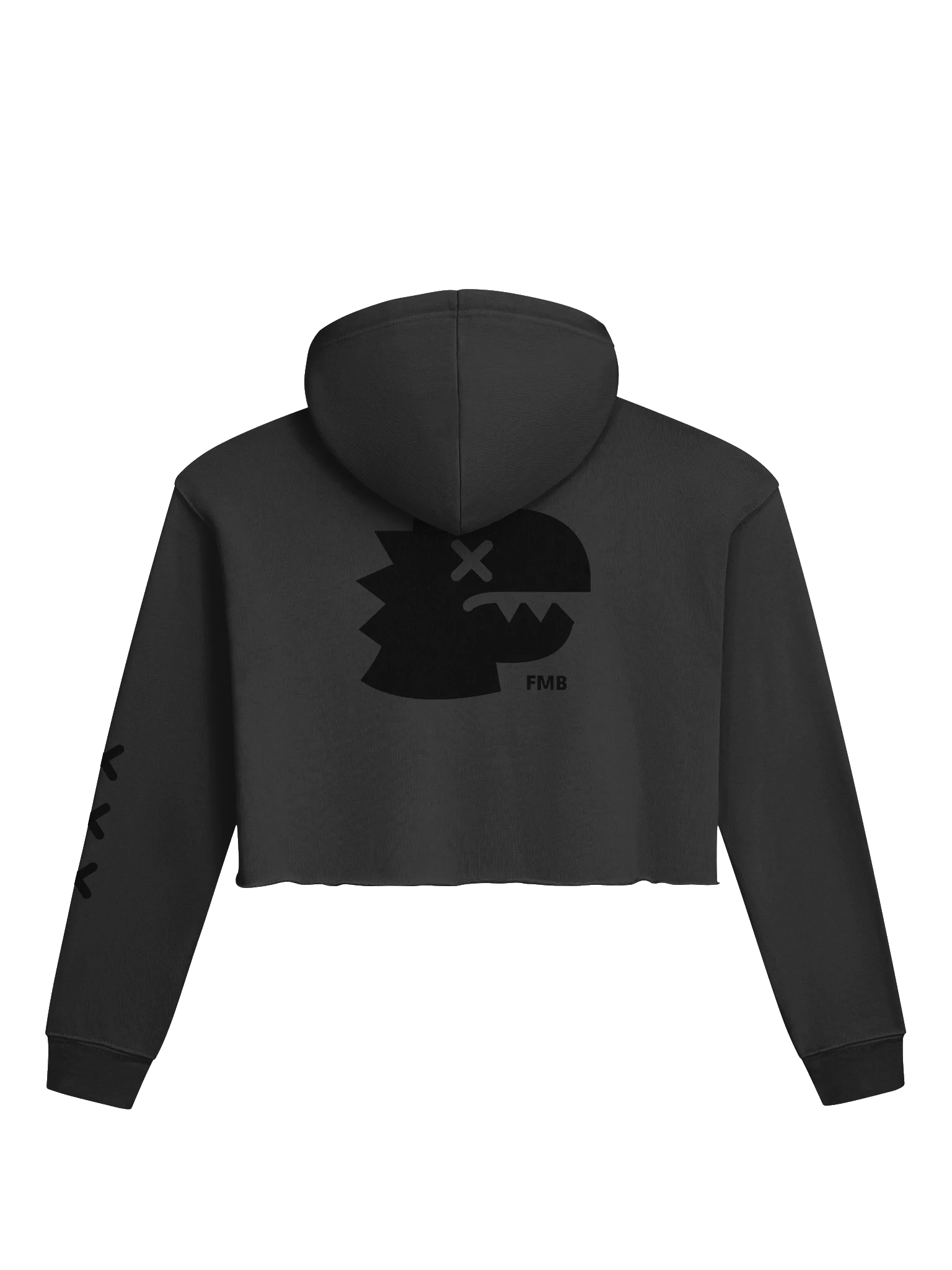 FMB | Jetlag Mark X Crop Hoodie Black product image (2)