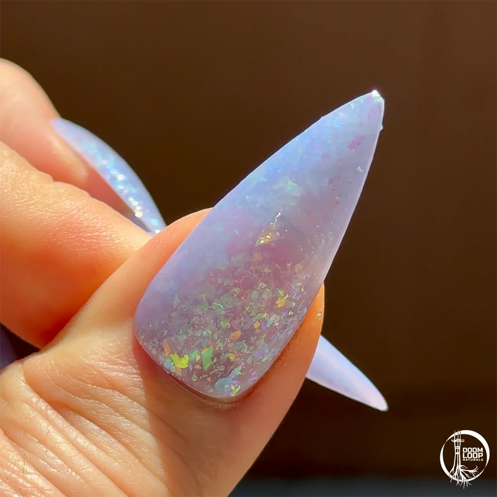 THIS FUTURE THEY FEAR - Luminous Blue Jelly Flakie Nail Polish product image (2)