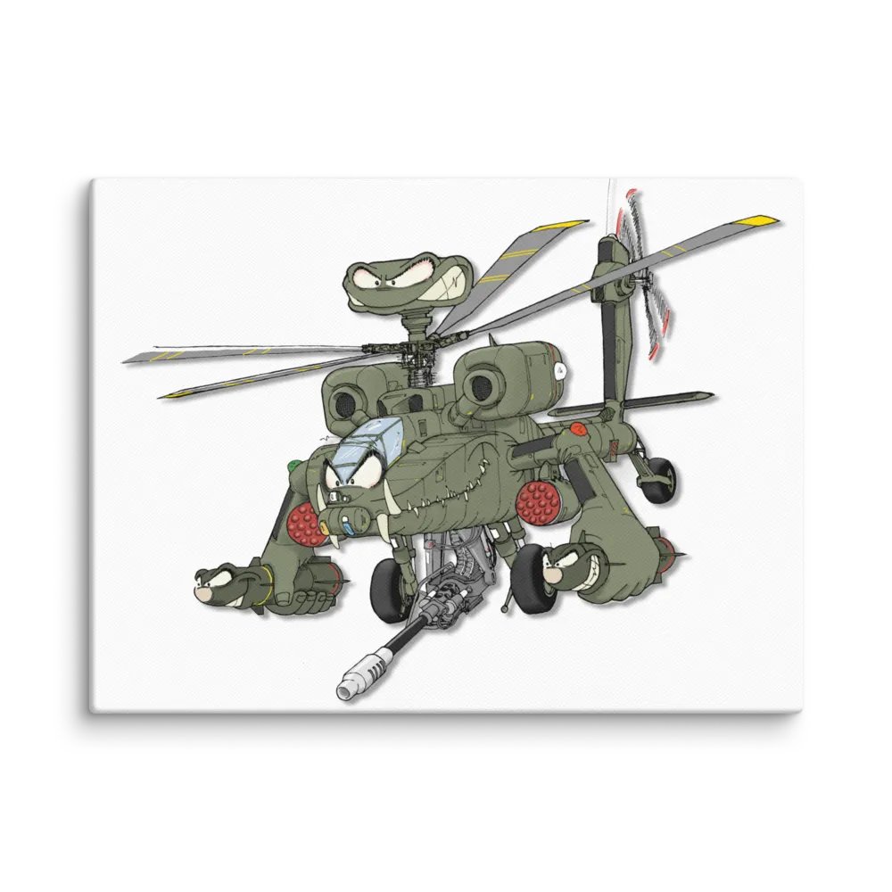 AH-64D Apache Canvas (Charity Sale) product image (1)