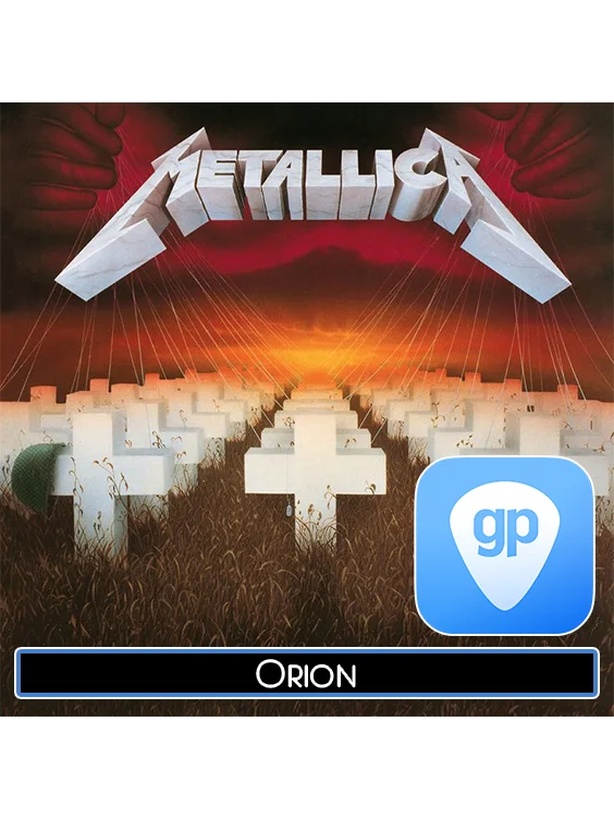 Orion | PDF Tab + Guitar Pro | Metallica product image (1)