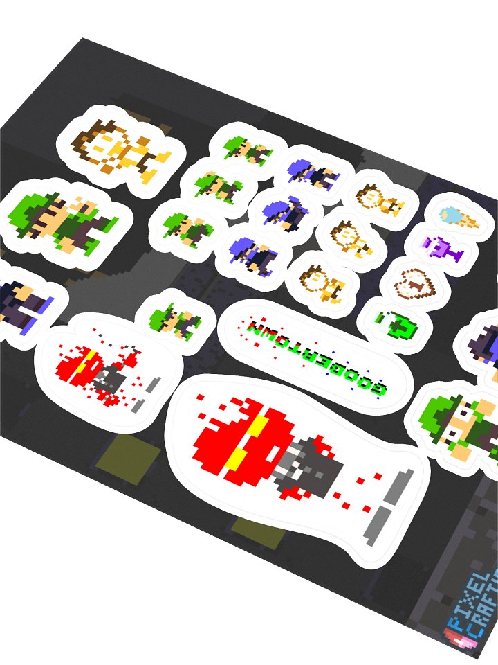 GOOBERTOWN Classic Sticker Sheet product image (2)