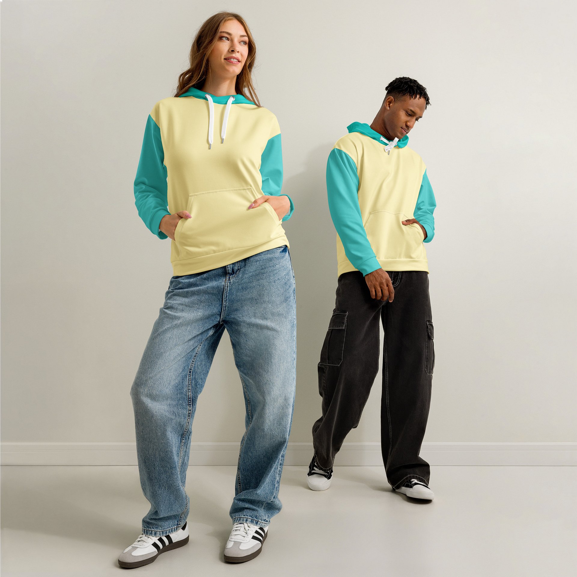 All-Over Print Unisex Cotton Hoodie product image (7)