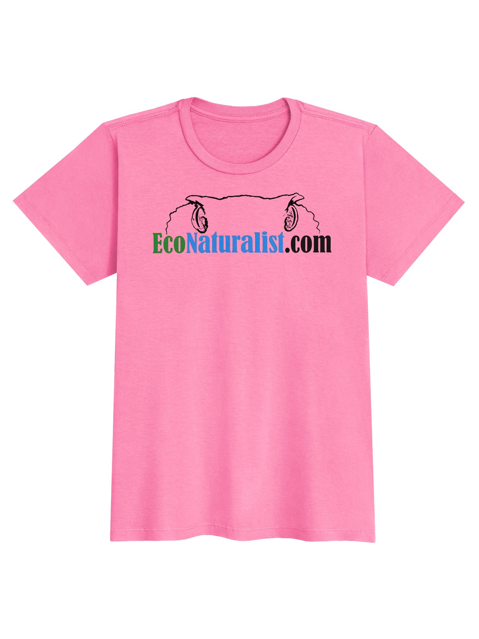 EcoNaturalist Women’s Fitted Logo Tee product image (1)