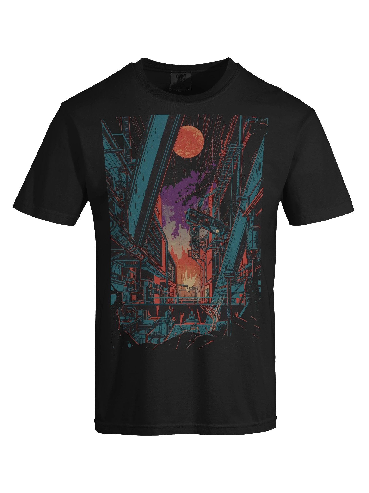 Neo-Visions Cityscape Heavyweight T-Shirt product image (2)