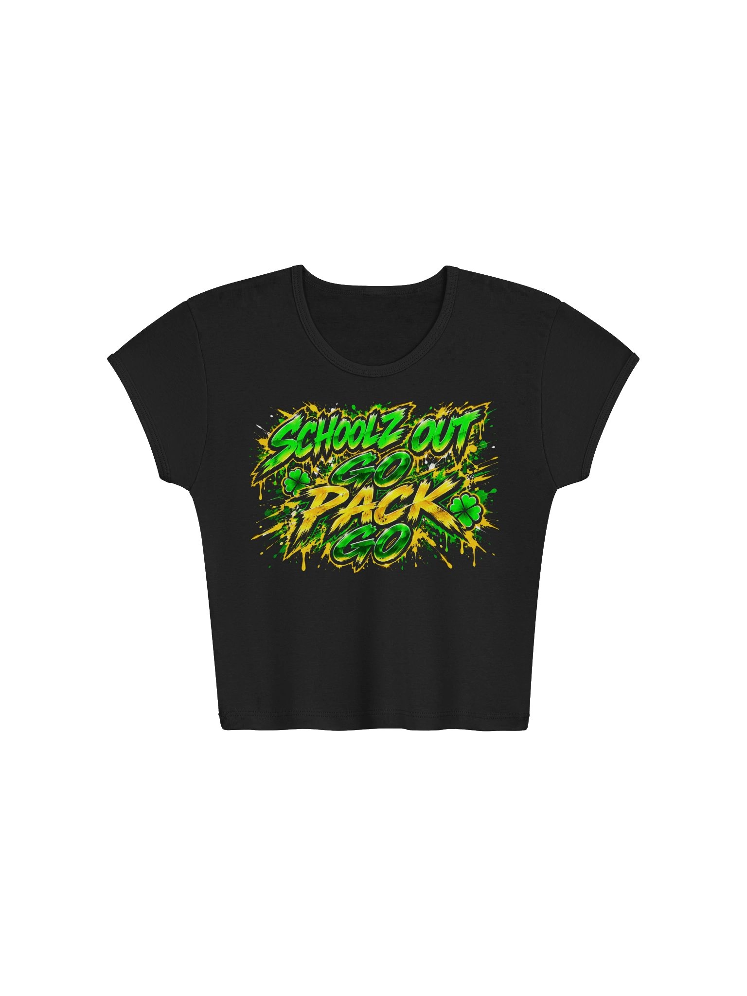 Schoolz Out Da Bears Crop Top product image (1)