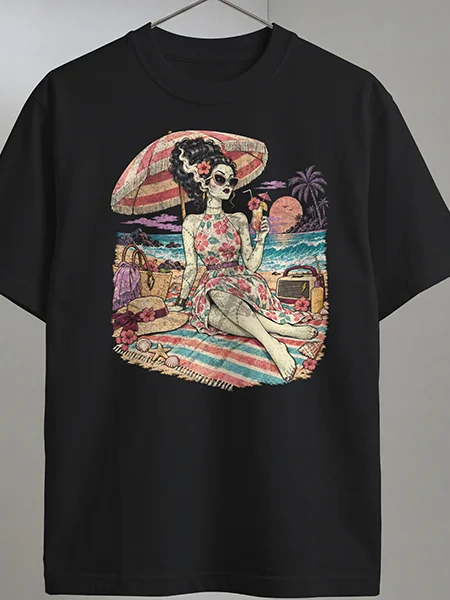 Bride’s Beach Day — Monster Off Duty Tee product image (1)